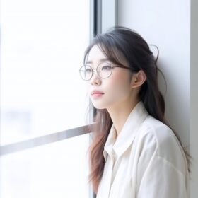 真面目そうな婚活女性