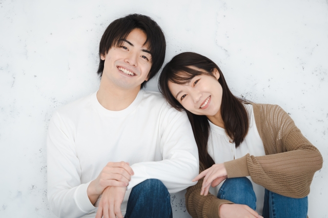 ラブラブな成婚カップル