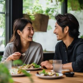 大人な再婚カップル