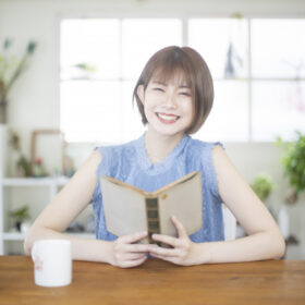 笑顔の婚活女性