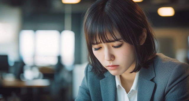 婚活に疲れた女性