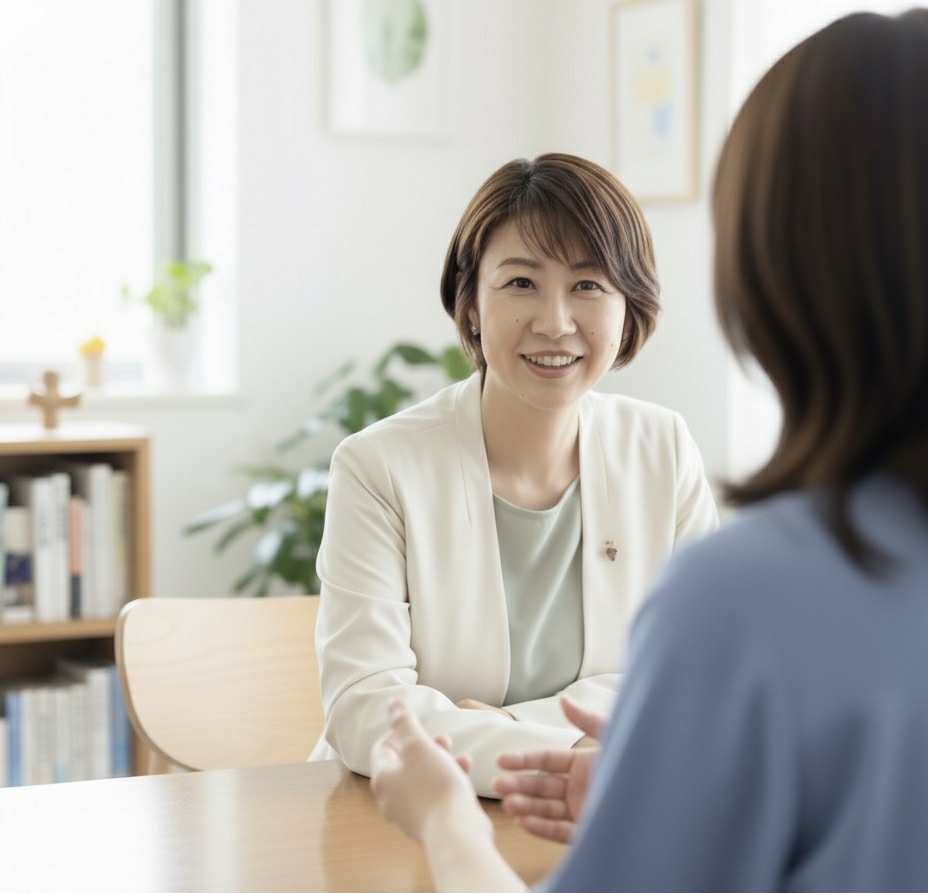 ぶどうの樹結婚相談所面談の様子